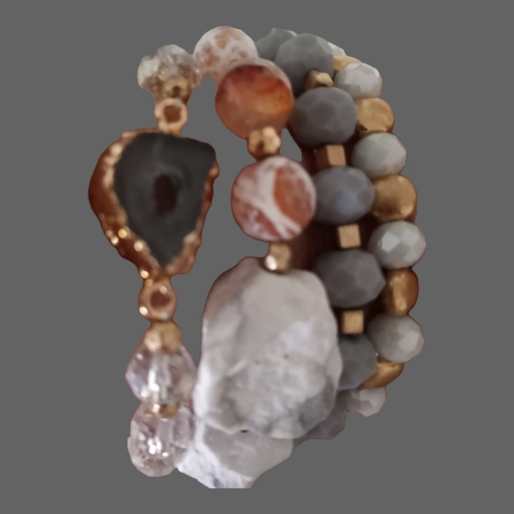 **2 For$30**Hand Crafted 4 Strand Bracelet. - Picture 3 of 3